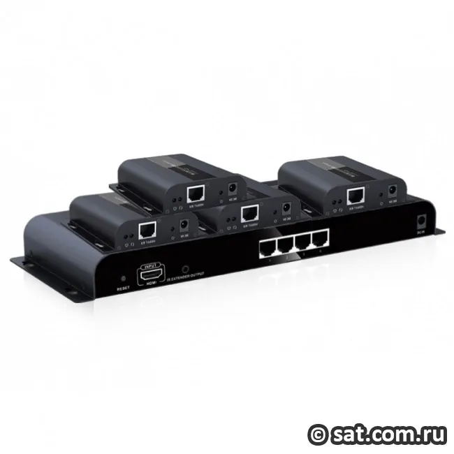 HDMI сплиттер 1x4 с удлинением по UTP / Dr.HD SC 144 HDBitT