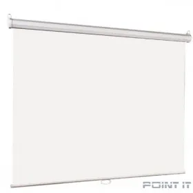 Lumien Eco Picture [LEP-100109] Настенный экран  203х203см (рабочая область 195х195 см) Matte White восьмигранный корпус, возможность потолочн./настенного крепления, уровень в комплекте, 1:1 (треуголь