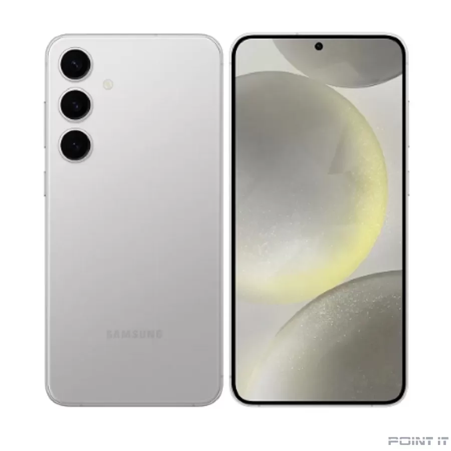 Смартфон Samsung SM-S921B Galaxy S24 5G 128Gb 8Gb серый моноблок 3G 4G 2Sim 6.2" 1080x2340 Android 14 50Mpix 802.11 a/b/g/n/ac/ax NFC GPS GSM900/1800 GSM1900 TouchSc Protect