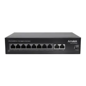 AN-S10P8PA - 10-портовый 100 Мбит/с коммутатор с PoE+ до 120Вт