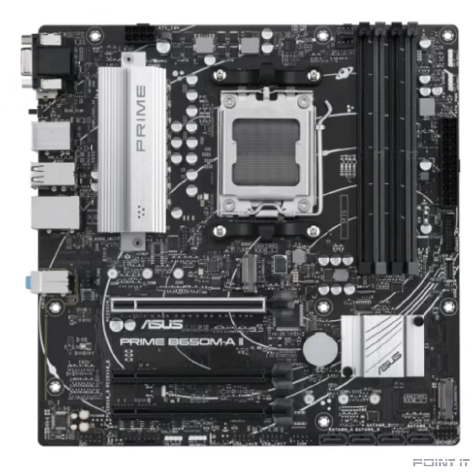 Материнская плата ASUS PRIME B650M-A II-CSM, SocketAM5, AMD B650, mATX, Ret