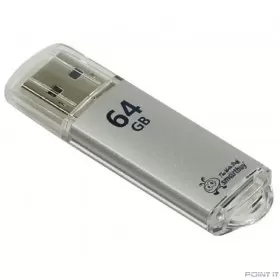 Smartbuy USB Drive 64GB V-Cut Silver (SB64GBVC-S3) UFD 3.0/3.1 