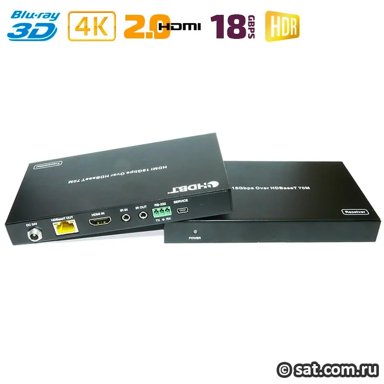 HDMI 2.0 удлинитель по UTP с HDBaseT / Dr.HD EX 70 BT18Gp