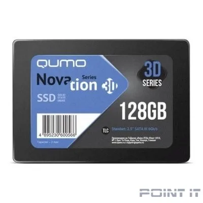 QUMO SSD 128GB Novation TLC Q3DT-128GSCY {SATA3.0}