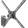 Kromax CORBEL-7 черный 22"-65" макс.30кг настенный поворот и наклон