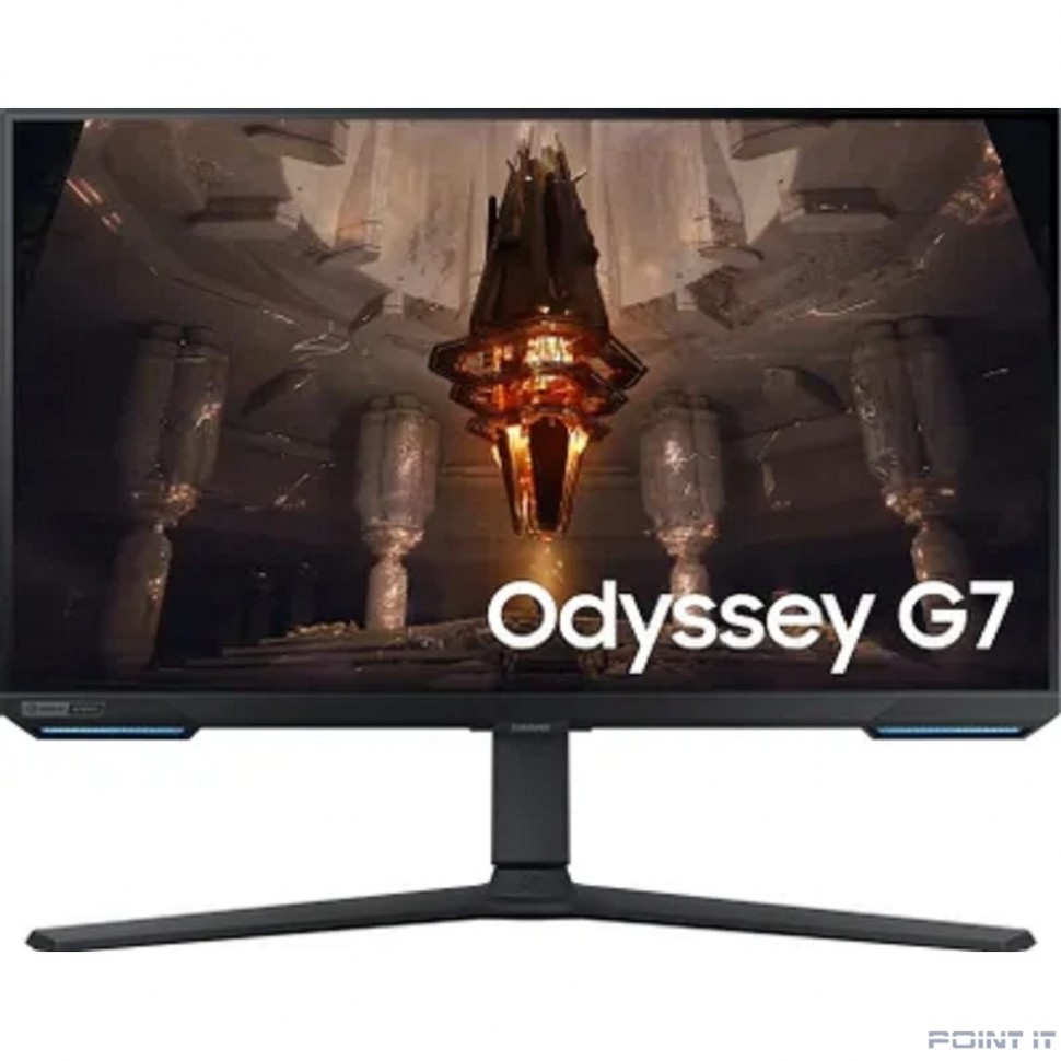 Монитор LCD Samsung 28" Odyssey G7 Smart S28BG700EI {IPS 2560x1440 165Hz 1ms 350cd 1000:1 DisplayPort1.2 HDMI2.0 Регулировка высоты/ наклона/ вращения/ поворота}