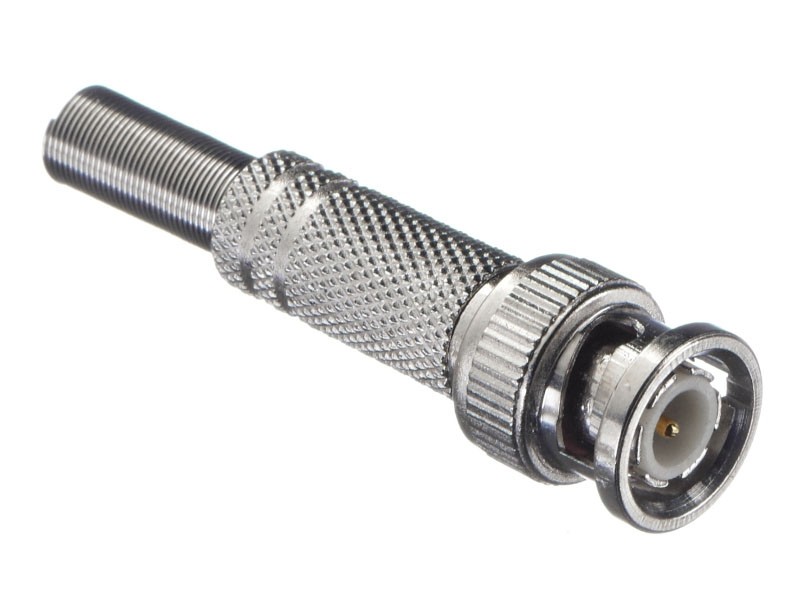 Коннектор BNC под винт с пружиной, цинк NETKO Optima