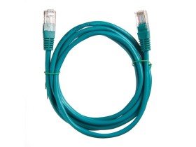 Патч-корд Technolink UTP4 cat 5e, 1,5м, ВС, LSZH, зеленый, литой коннектор