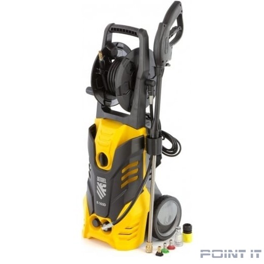 Denzel Моечная машина высокого давления R-165D, 2200 Вт, 165 бар, 7 л/мин, с барабаном [58235]