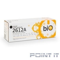 Bion Q2612A Картридж для HP Laser Jet 1010/1012/1015/3015/3020/3030/1319/3050/3052/3055 (2000 стр)   [Бион]