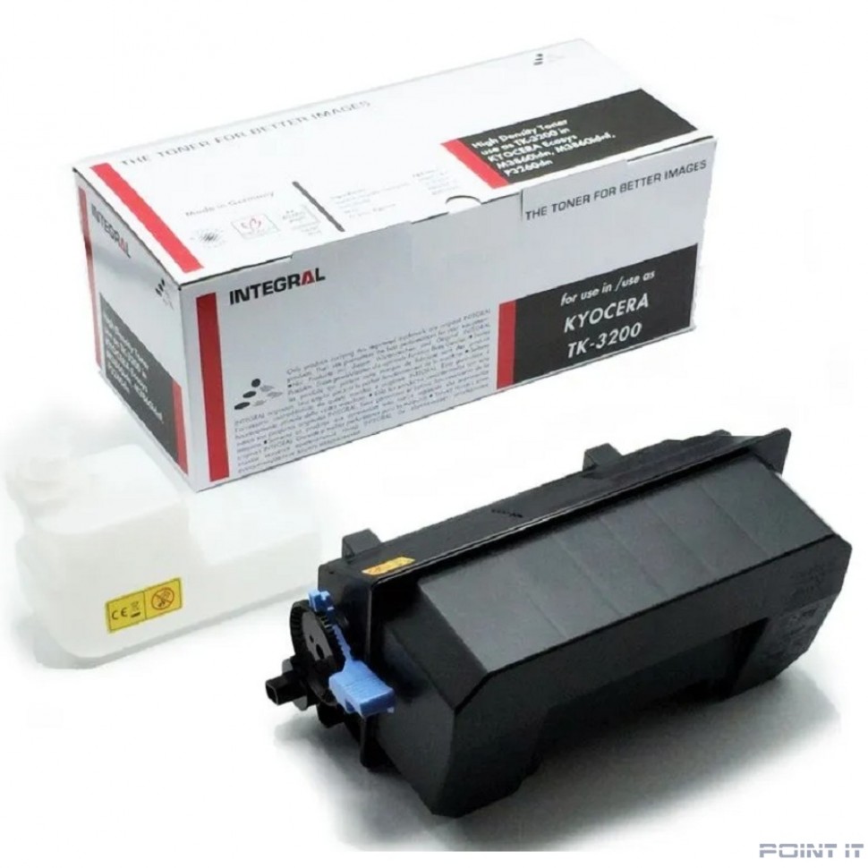Тонер-картридж Integral TK-3200 с чипом для Kyocera