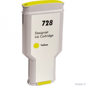 Струйный картридж NV Print 728 (NV-F9K15A) Yellow для HP DesignJet T830/T730 (300 мл)