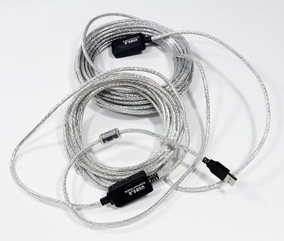 Адаптер USB2 AM/AF 10M VUS7049-10M VCOM