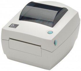 Принтер штрихкода (этикеток) Zebra GC420d (203 dpi, RS232, USB, LPT, белый)