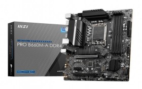 Материнская плата B660 S1700 MATX PRO B660M-A DDR4 MSI