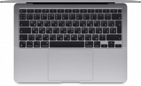 Ноутбук APPLE MacBook Air 13 13.5&quot; 2560x1600/RAM 8Гб/SSD 256Гб/ENG|RUS/macOS Space Gray 1.29 кг MGN63PA/A