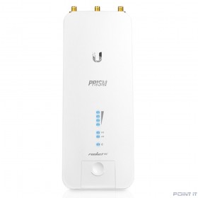 UBIQUITI R2AC-PRISM Точка доступа Wi-Fi Ubiquiti Rocket 2AC Prism 2.4 ГГц, PtP/PtMP, airMAX ac, 2x RP-SMA