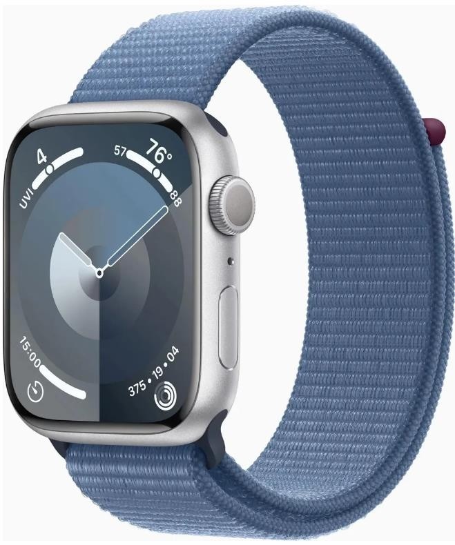 Умные часы SERIES 9 45MM SILVER/WINTER BLUE LOOP MR9F3ZP/A APPLE