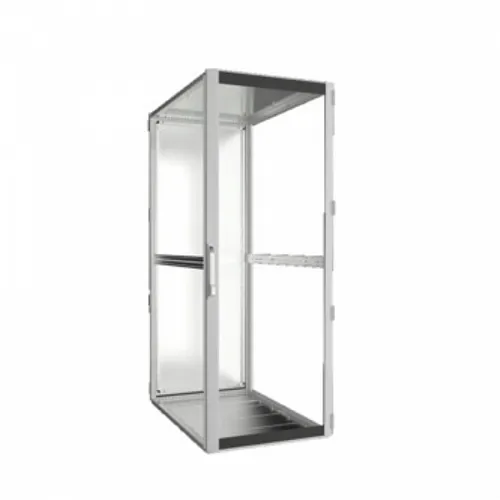 TS IT Шкаф 800х2200х1200 с обзорной и стальной дверью, без 19, IP55
