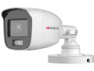 DS-T200L 2Мп уличная цилиндрическая HD-TVI камера с LED-подсветкой до 20м и технологией ColorVu