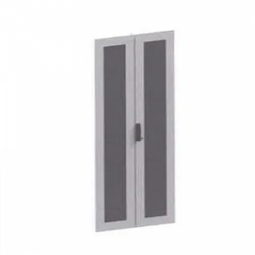 Дверь двустворчатая перфорированная для IT корпусов CQE 2000 x 800RAL7035