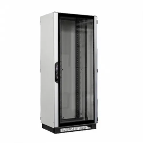 VX IT Шкаф 800x2000x800 42U standard обзорная и глухая двери на вент.цоколе 100мм со стенками 19 рамы спереди/сзади