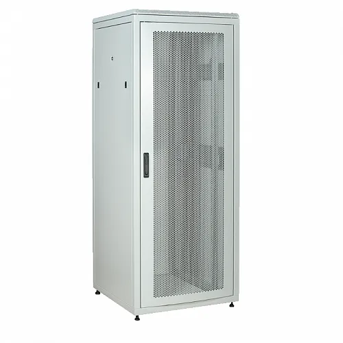 ITK Шкаф сетевой 19 LINEA N 47U 800х800мм перф. пер. дв. задн. металл. сер.