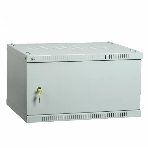 ITK Шкаф LINEA WE 12U 550x350мм дверь металл серый