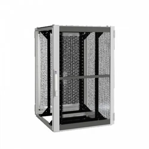 TS IT Шкаф 800x1200x800 24U, вент. двери, 19 монтажные рамы