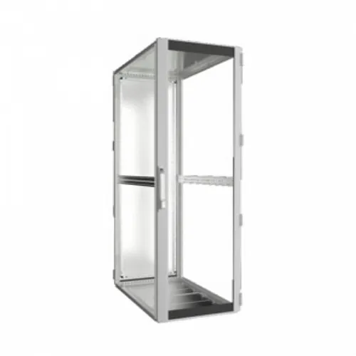 TS IT Шкаф 600х2000х1000 с обзорной и стальной дверью, без 19, IP55