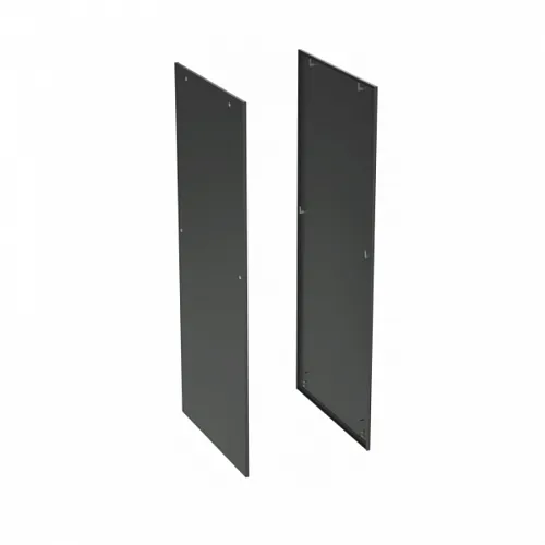 Панели боковые для IT корпусов CQE 1200 x 600 c замком под ключ 2шт RAL9005