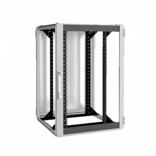 TS IT Шкаф 800x1200x800 24U, обз. и стальной дверью, 19 монтажные рамы