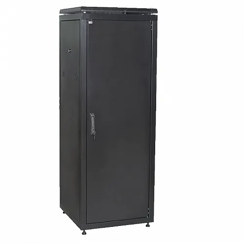 ITK Шкаф сетевой 19 LINEA N 28U 600х800 мм металлическая передняя дверь черный
