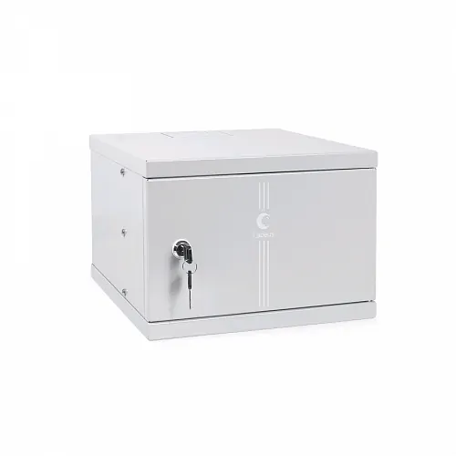 Шкаф телекоммуникационный настенный 10 4U 326x300x225mm (ШхГхВ) дверь металл