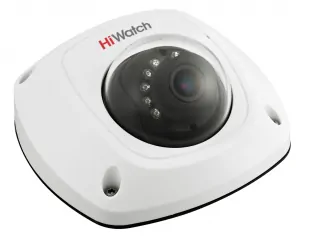 DS-T251 (3.6 mm) Компактная HD-TVI видеокамера с ИК-подсветкой до 20м и микрофоном