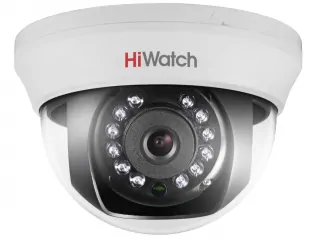 DS-T101 Купольная HD-TVI видеокамера с ИК-подсветкой до 20м