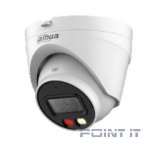 DAHUA DH-IPC-HDW1439VP-A-IL-0360B Уличная турельная IP-видеокамера Smart Dual Light 4Мп, 1/2.9” CMOS, объектив 3.6мм, ИК-подсветка до 30м, LED-подсветка до 20м, IP67, корпус: металл
