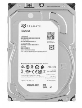 Жесткий диск SEAGATE SkyHawk 8Тб Наличие SATA 3.0 256 Мб 7200 об/мин ST8000VX009