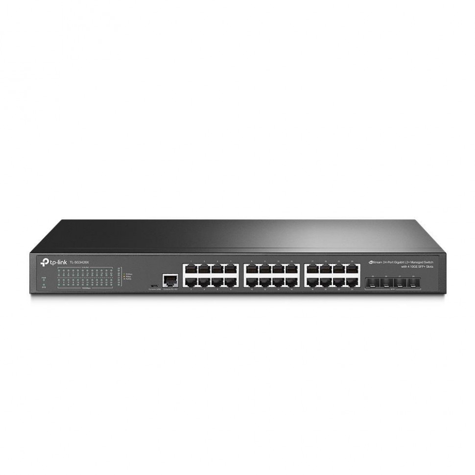 Коммутатор 24PORT 1000M 4SFP+ TL-SG3428X TP-LINK