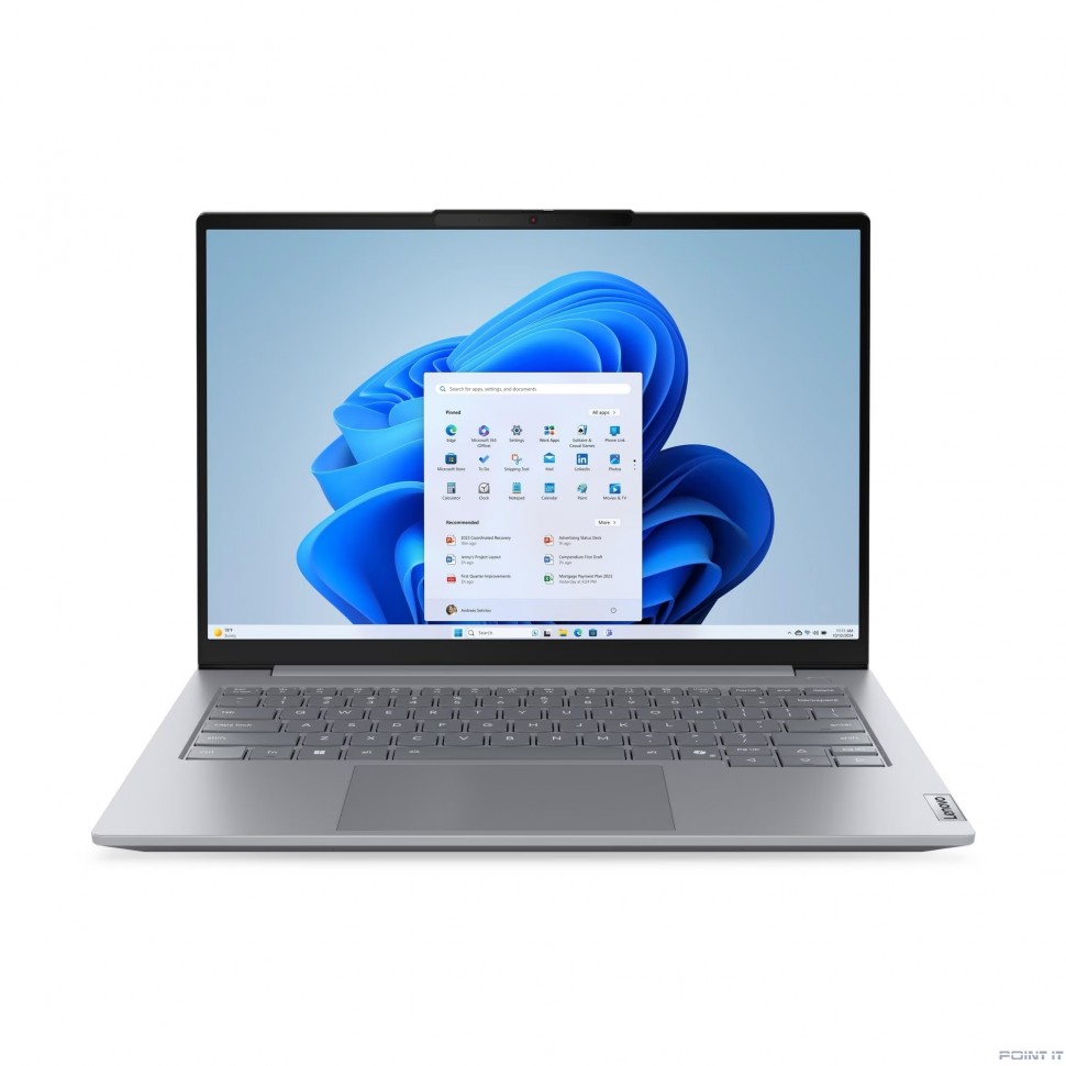 Ноутбук Lenovo ThinkBook 14 G8 IRL [21SG008KRT] 14" WUXGA (1920x1200) IPS 300nits, Intel Core 5 210H (E-cores up to 3.60GHz, 12MB), 1x 16GB SO-DIMM DDR5-5600, 512GB SSD M.2 2242, NoOS, Russian, 1 carry