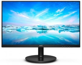 ЖК монитор PHILIPS 241V8LA 23.8&quot; Panel VA 1920x1080 16:9 75Hz Matte 4 мс Колонки Наклон Цвет черный 241V8LA