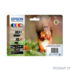 Epson Набор картриджей Epson Multipack 6-colours 478XL Claria Photo HD Ink  C13T379D4020/C13T379D4010