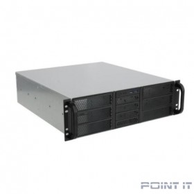 Procase RE306-D6H4-C-48 Корпус 3U server case,6x5.25+4HDD,черный,без блока питания,глубина 480мм,MB CEB 12&quot;x10.5&quot;