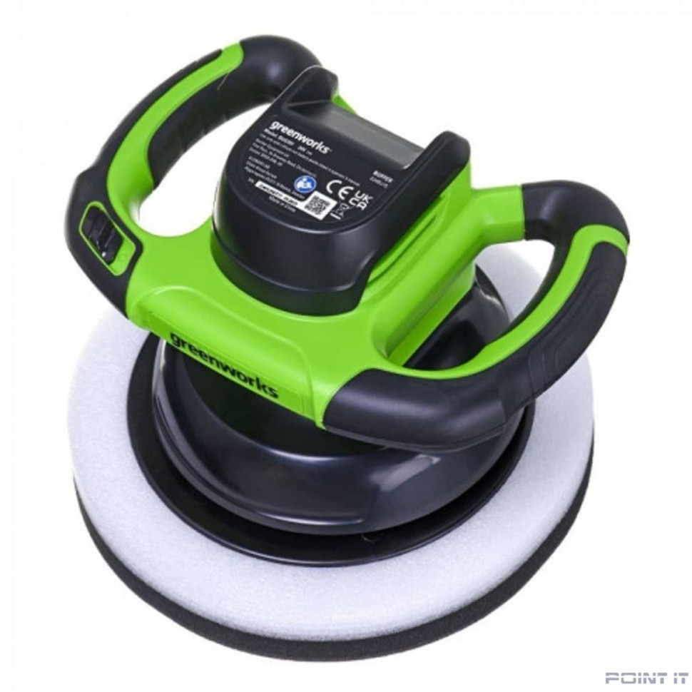 Greenworks Полировальная машина аккумуляторная G24BU10, 24V, без АКБ и ЗУ [3502107]