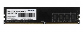 Модуль памяти PATRIOT Signature Line DDR4 Общий объём памяти 8Гб Module capacity 8Гб Количество 1 2666 МГц Множитель частоты шины 19 1.2 В черный PSD48G32002S