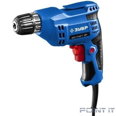 ЗУБР 420 Вт безударная дрель, серия Профессионал