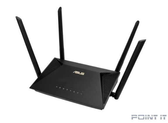 ASUS RT-AX53U Роутер беспроводной AX1800, черный