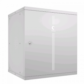  					Cabeus WSC-05D-12U55/45m Шкаф телекоммуникационный настенный 19 12U, серия LIGHT разборный, дверь металл, цвет серый				 