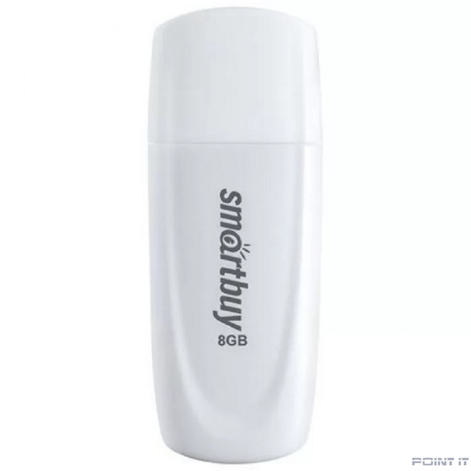 Smartbuy USB Drive 8GB Scout White (SB008GB2SCW) UFD 2.0