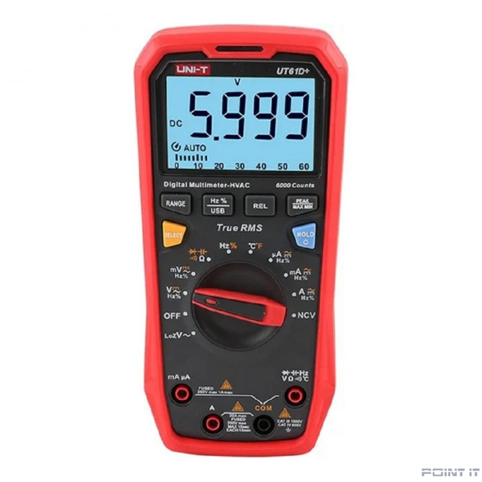 Rexant (13-0093) Профессиональный мультиметр UNI-T UT61D+